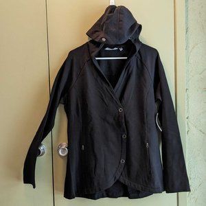 XL Black Athleta hooded blazer
